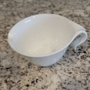 Corelle White Winter Frost Ceramic Creamer